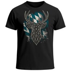 Herren T-Shirt für das Oktoberfest Bayerisches Original Fun-Shirt Trachtenshirt Bierfest Outfit Statement Moonworks®