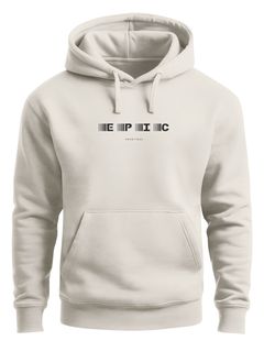 Hoodie Herren Print Aufdruck Epic Schriftzug Kapuzen-Pullover Männer Fashion Streetstyle Neverless®