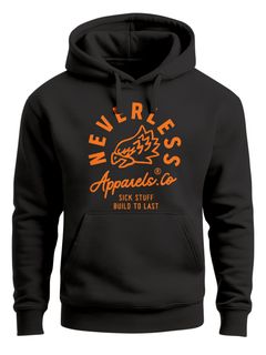 Hoodie Herren Adler Print Aufdruck Eagle Motiv Schrift Kapuzen-Pullover Männer Fashion Streetstyle Neverless®