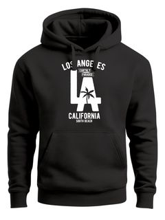 Hoodie Herren Los Angeles California LA Palme Neverless®
