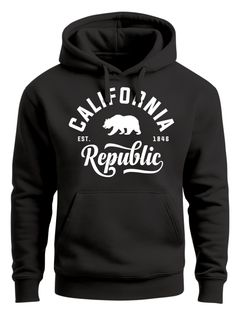 Hoodie Herren California Republic Kapuzen-Pullover Männer Neverless®