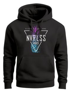 Hoodie Herren Ananas Dreieck Triangle Pineapple Electronic Culture Kapuzen-Pullover Männer Neverless®