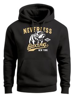 Hoodie Herren Boxing Boxer Hund Dog Neverless®