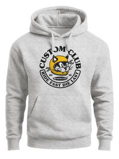 Hoodie Herren Print Biker Motiv Racing Cat Schriftzug Ride Fast Die Last Fashion Streetstyle Neverless®