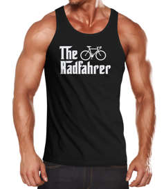 Herren Tanktop The Radfahrer Rennrad Fahrrad Biker Fun-Shirt Moonworks®