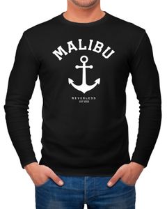 Herren Long-Sleeve Anker Malibu Anchor Langarm-Shirt Neverless®