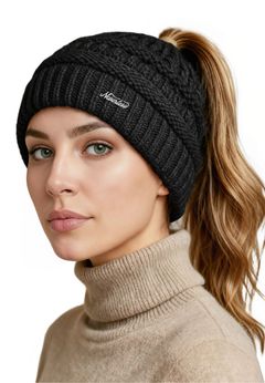 Damen Strickmütze Wintermütze Neverless®