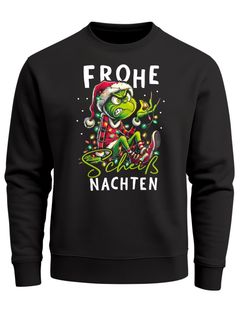 Sweatshirt Herren Weihnachtspullover Lustig Frohe Weihnachten Weihnachtsmuffel Weihnachtsoutfit Männer Moonworks®
