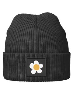 Kinder Beanie Mädchen Design Blume Blüte Aufdruck Print Strickmütze Geschenkidee Winter Weihnachten Advent SpecialMe®