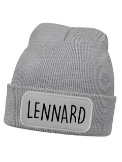 Kinder Beanie Jungen mit Name personalisierbar Kindermütze Strickmütze Geschenkidee Winter Outdoor SpecialMe®