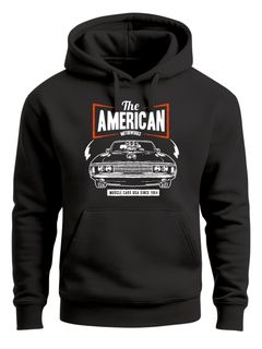 Hoodie Herren American Muscle Car Auto Tuning Retro Kapuzenpullover Neverless®