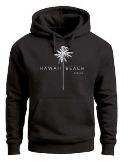 Hoodie Herren Hawaii Beach Palme Kapuzen-Pullover Männer Neverless®