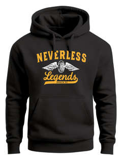 Hoodie Herren Biker Legends Sweatshirt Kapuze Kapuzenpullover Sweater Männer Neverless®