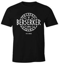 Herren T-Shirt Berserker For Honor Wikinger Runen Vikings Mode Fashion Logo-Shirt Moonworks®