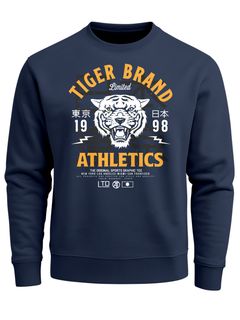 Cooles Herren Sweatshirt Tiger Brand Tokyo Supply Japan Athletic Sport Muskelshirt Muscle Shirt Neverless®