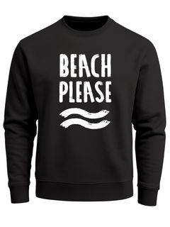 Sweatshirt Herren Beach please Rundhals-Pullover Neverless®