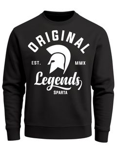 Sweatshirt Herren Original Legends Gladiator Sparta Rundhals-Pullover Neverless®