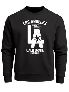 Sweatshirt Herren Los Angeles California LA Palme Rundhals-Pullover Neverless®