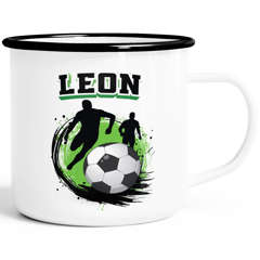 Kinder-Tasse {style_variation_string} aus Emaille personalisiert Wunschname Namenstasse individuelle Geschenke {replace1} MoonWorks®