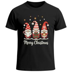Herren T-Shirt Wichtel Design Merry Christmas Weihnachten XMAS Outfit Weihnachtsshirt Männer Moonworks®