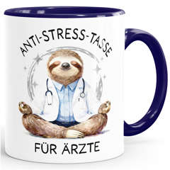 Kaffee-Tasse Faultier Design Geschenkidee {style_variation_string} Anti Stress Bürotasse Spruch Lustig Arbeit Job Berufe SpecialMe®