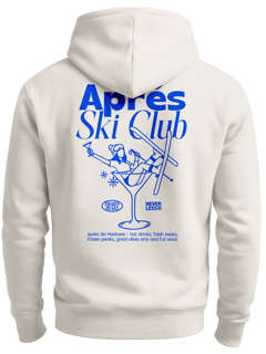 Herren Hoodie Backprint Après Ski Club Rückenaufdruck Kapuzen-Pullover Männer Fashion Streetstyle Neverless®