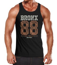Herren Tank-Top Bronx 88 New York City Muskelshirt Muscle Shirt Neverless®