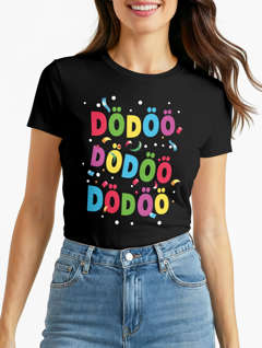 Damen T-Shirt Fasching Karneval Konfetti Spruch Party Feiern Funshirt für Frauen Slim Fit Moonworks®