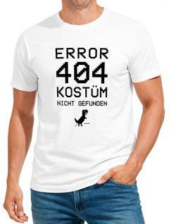 Herren T-Shirt Fasching Karneval - NEU -Kostüm-Ersatz Verkleidung Last Minute Faschingskostüme Männer Funshirt Moonworks®