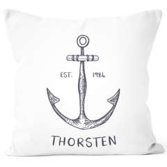 Kissen-Bezug mit Namen Kissen-Hülle Namenskissen Baumwolle personalisierte Geschenke Dekokissen SpecialMe®