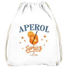 Turnbeutel Spruch Lustig - Apéro Getränk- Gruppenoutfit Gadget Accessoires Party JGA Fasching Karneval Gymbag Moonworks®