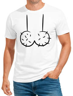 Herren T-Shirt Fasching Karneval - Pimmel -Parodie Kostüm-Ersatz Verkleidung Last Minute Faschingskostüme Männer Funshirt Moonworks®