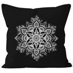 Kissenbezug Mandala Ornament Bohemian Boho Ethno Kissen-Hülle Deko-Kissen Autiga®