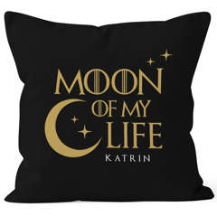 Kissen-Bezug Liebe Moon of my life/ my sun and stars personalisierbar eigene Namen Liebeserklärung Geschenk Freund/Freundin Moonworks®