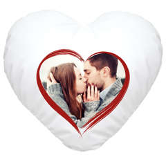 Herzkissen mit eigenem Foto Fotokissen bedrucken lassen personalisierte Geschenke Liebegeschenke pecialMe®