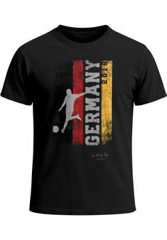 Herren Fan-Shirt Deutschland Flagge Vintage WM 2026 Fußball Weltmeisterschaft Trikot Moonworks®