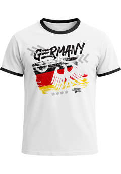 Herren WM-Shirt WM Fußball Weltmeisterschaft 2026 World Cup Deutschland Adler Vintage Moonworks®