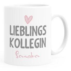 personalisierte Kaffee-Tasse Lieblings-{style_variation} mit Namen Namenstasse SpecialMe®