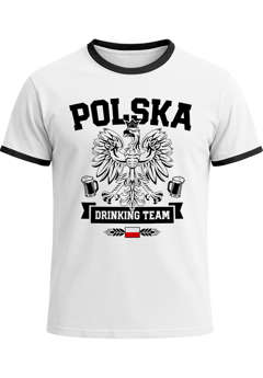 Herren WM-Shirt WM Polska Polen Poland Flagge World Cup Drinking Team 2026 Retro Fun