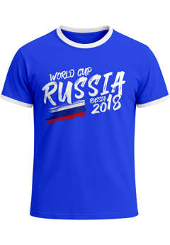 Herren T-Shirt Russland Russia Fan-Shirt WM-Shirt Fußball Weltmeisterschaft 2026 World Cup Moonworks®