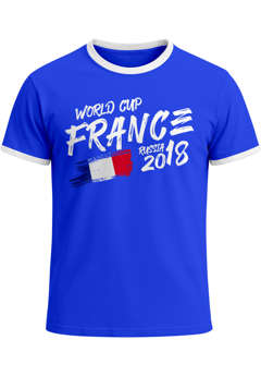 Herren WM-Shirt Frankreich France Fan-Shirt WM Fußball Weltmeisterschaft 2026 World Cup