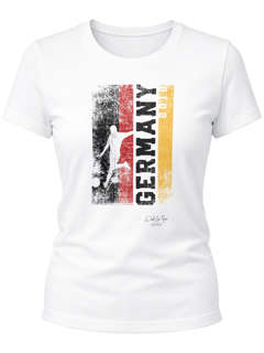 Damen Fan-Shirt Deutschland WM 2026 Fußball Weltmeisterschaft Trikot Germany Moonworks®