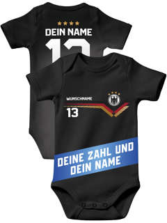 Baby Body Weltmeisterschaft 2026 WM Outfit Trikotstyle Baumwolle Fußballgeschenk Jungen Mädchen MoonWorks®