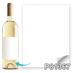 Weinetikett Flaschenetiketten selbstklebend - Geschenk Abschluss - unpersonalisiert Moonworks®