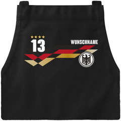 Grillschürze Herren Fussball WM 2026 Motiv personalisierbar Weltmeisterschaft Fan Artikel Grillen MoonWorks®