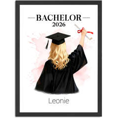 Poster Urkunde Geschenkidee {style_variation_string} 2026 personalisiert mit Name Abschlussgeschenk Frauen Wandbild SpecialMe®