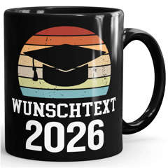 Kaffee-Tasse {style_variation_string}-2026 Abschlussjahr anpassbar - Geschenk Studium Abschluss Prüfung bestanden - Absolventen Keramikbecher Moonworks®
