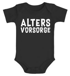 Baby-Body Aufschrift Altersvorsorge lustige Geschenke Neugeborene Jungen Mädchen Moonworks®
