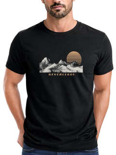 Herren T-Shirt Printshirt Outdoor Statement Natur Wandern Fashion Streetstyle Männer  Neverless®