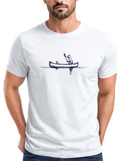 Herren T-Shirt Bär Familie Kanu Outdoor Fashion Streetstyle Neverless®